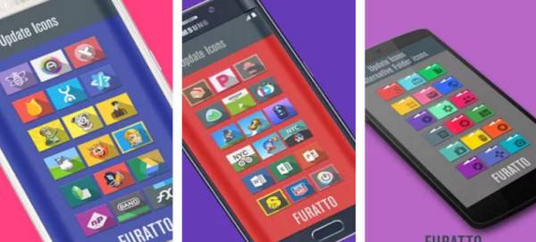 Gameplay screenshot from furatto icon pack for Android