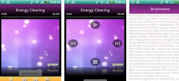Gameplay screenshot from energy clearing for Android