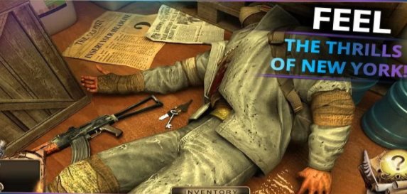 Gameplay screenshot from detective story for Android