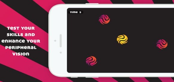 Gameplay screenshot from findball the ultimative game of focus for Android