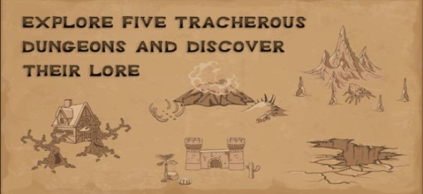 Gameplay screenshot from deeper down dungeons for Android