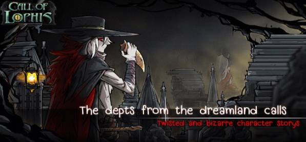 Gameplay screenshot from dark dungeon survival lophis fate card roguelike for Android