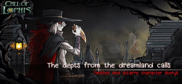 Gameplay screenshot from dark dungeon survival lophis fate card roguelike for Android