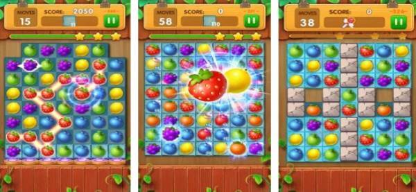 Gameplay screenshot from fruit burst for Android