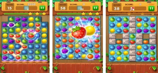 Gameplay screenshot from fruit burst for Android