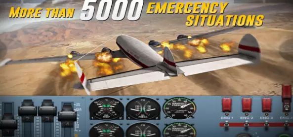 Gameplay screenshot from extreme landings for Android