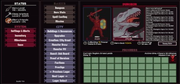 Gameplay screenshot from endless battle return of hero plus 1 for Android