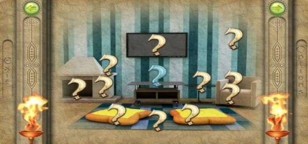 Gameplay screenshot from flippix art home for Android