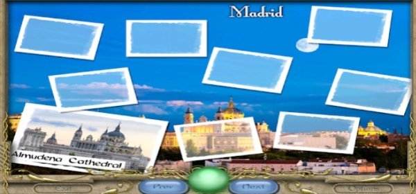 Gameplay screenshot from flippix travel spain for Android