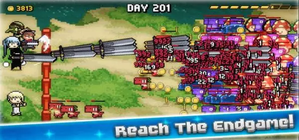 Gameplay screenshot from Days Bygone - Castle Defense for Android
