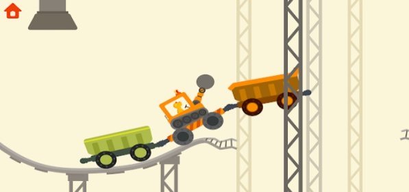Gameplay screenshot from dinosaur digger 3 for Android