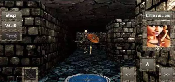 Gameplay screenshot of Dungeon Master MOD APK on Android