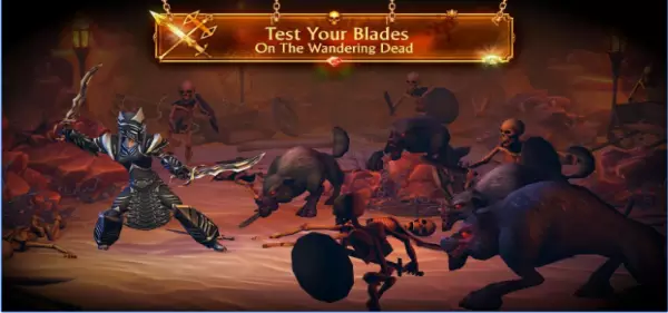 Gameplay screenshot from eternium mage and minions for Android
