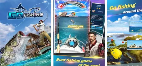 Gameplay screenshot from fishing for Android