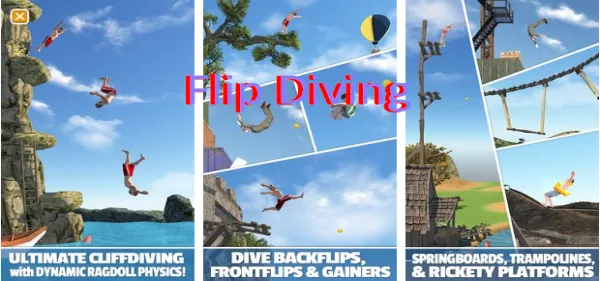flip diving