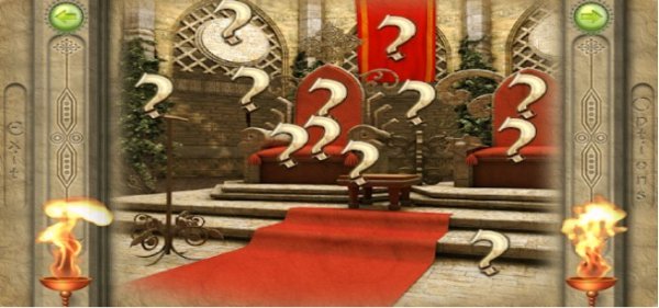Gameplay screenshot from flippix art castle for Android