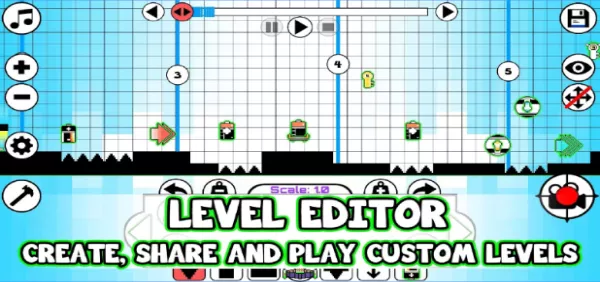 Gameplay screenshot from dashy square for Android