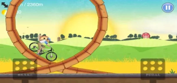 Gameplay screenshot from down the hill 2 for Android
