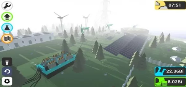 Gameplay screenshot from electric energy tycoon for Android