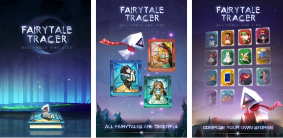 Gameplay screenshot from fairytale tracer for Android