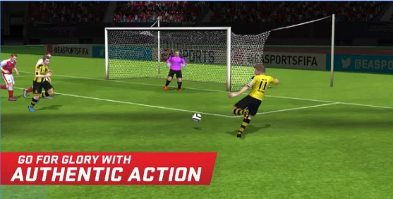 Gameplay screenshot from fifa mobile soccer for Android