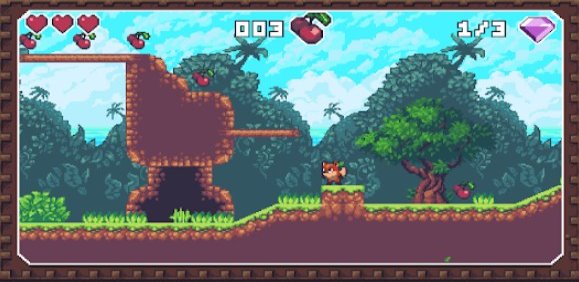 Gameplay screenshot from foxyland premium for Android