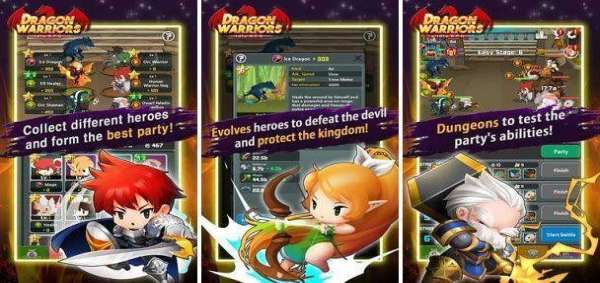 Dragon Warriors: Idle RPG MOD APK Download Android