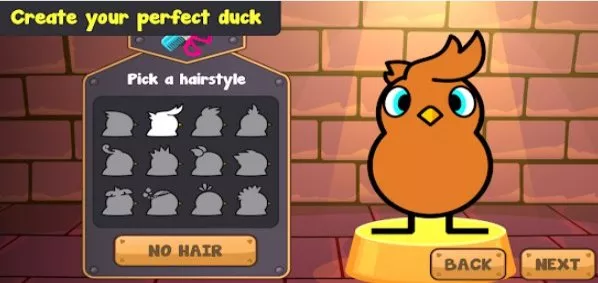 Gameplay screenshot from duck life battle for Android