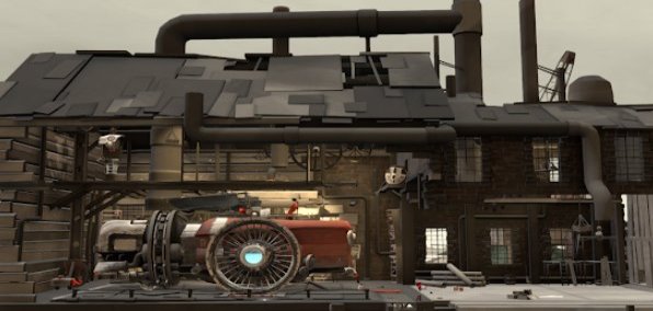 Gameplay screenshot from far lone sails for Android
