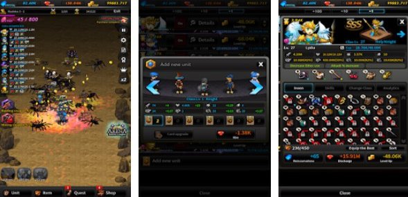 Gameplay screenshot from fortune quest savior for Android