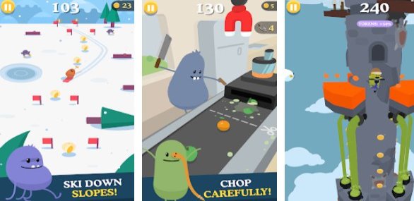 Gameplay screenshot from dumb ways to die 3 world tour for Android