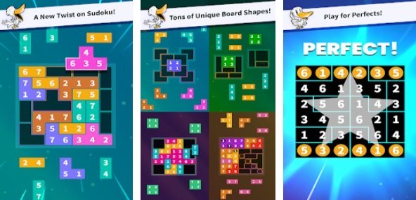 Gameplay screenshot from flow fit sudoku for Android