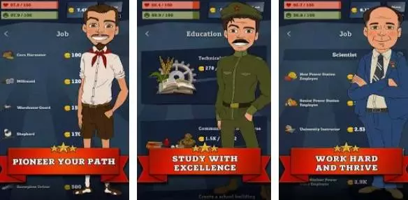 Gameplay screenshot from fom zero to hero communist 2 for Android