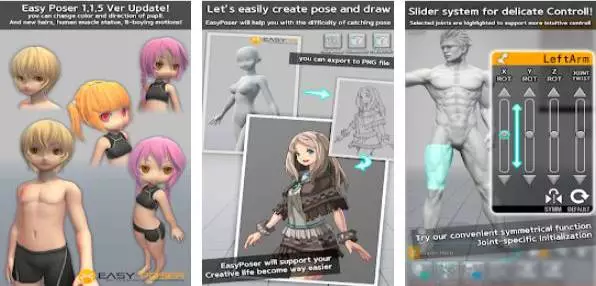 Gameplay screenshot from easy poser for Android