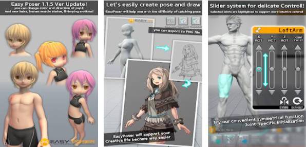 Gameplay screenshot from easy poser for Android