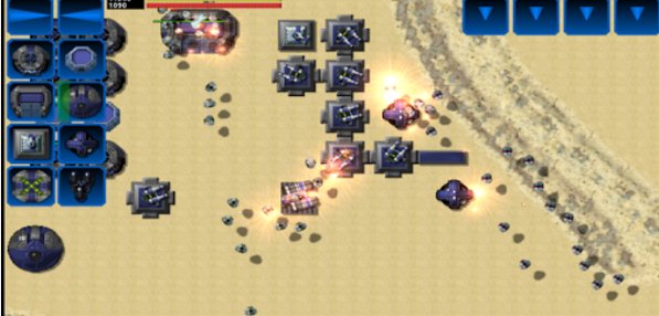 Gameplay screenshot from fort blitz 2 0 for Android