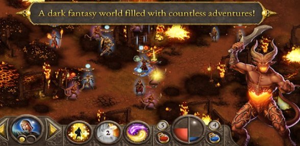 Gameplay screenshot from devils and demons arena wars for Android