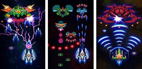 Gameplay screenshot from falcon squad protectors of the galaxy for Android