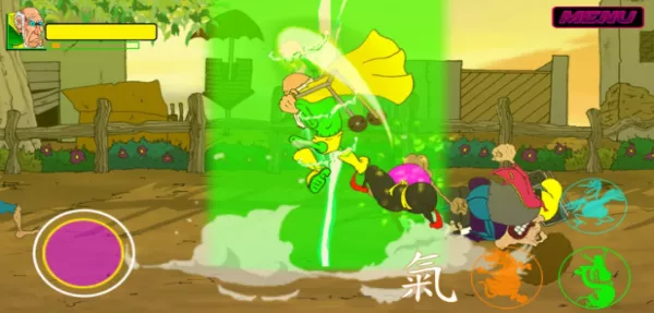 Gameplay screenshot from fight masters for Android