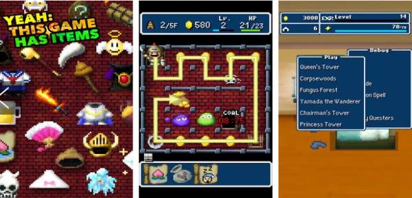 Gameplay screenshot from dandy dungeon for Android