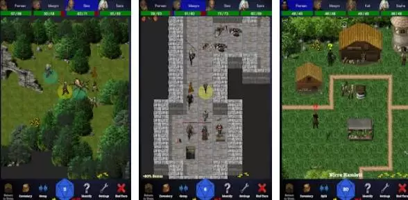 Gameplay screenshot from endless quest roguelike rpg for Android