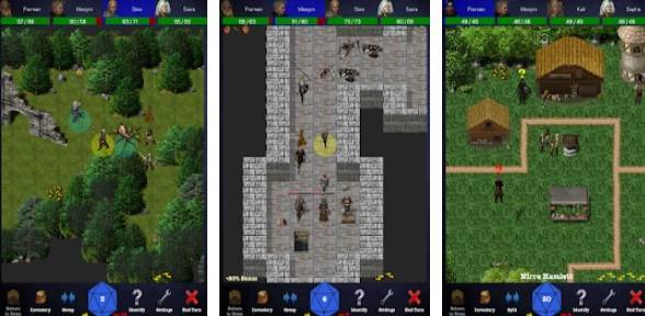Gameplay screenshot from endless quest roguelike rpg for Android
