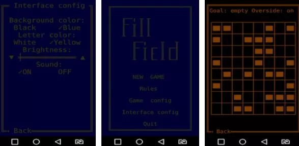 Gameplay screenshot from fillfield for Android