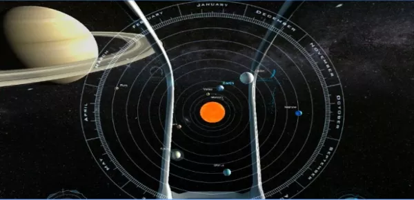 Gameplay screenshot from deep space vr for Android