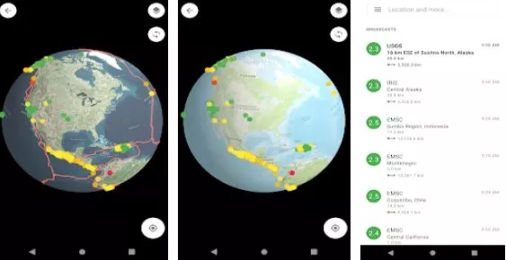Gameplay screenshot from earthquake pro for Android