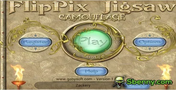 flippix jigsaw camouflage