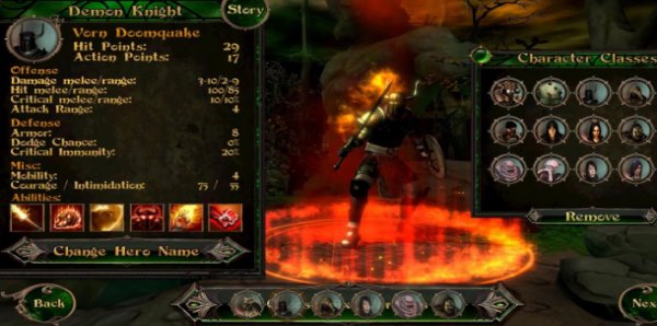 Gameplay screenshot from demon s rise 2 for Android