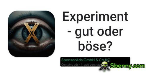 experiment gut oder bose