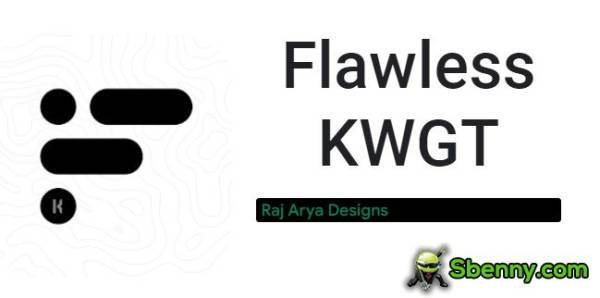 flawless kwgt