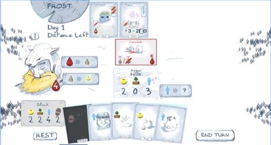 Gameplay screenshot from frost for Android
